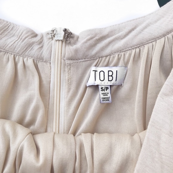 Tobi fringe crochet beige shorts - Picture 5 of 6